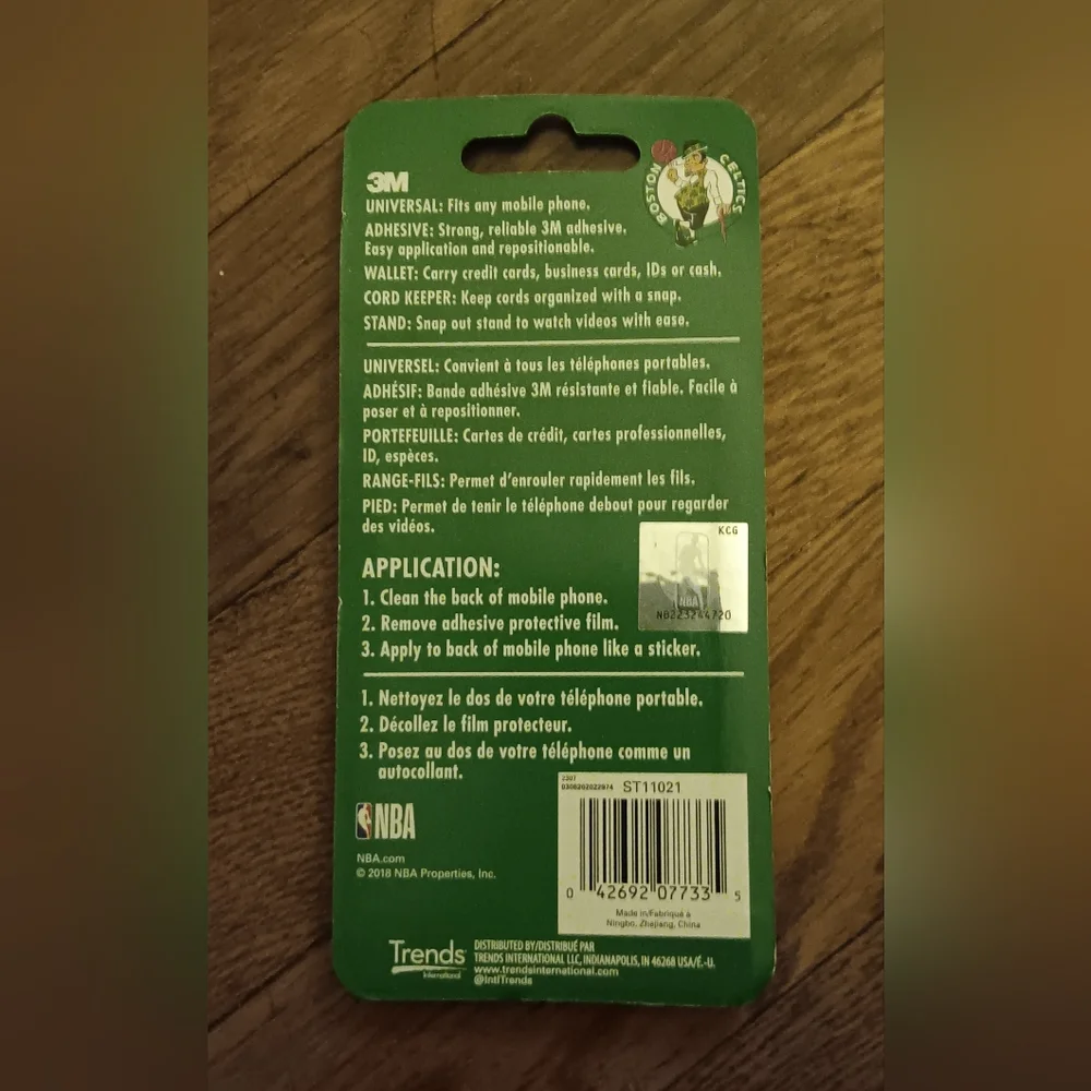 Trends International NBS Boston Celtics Mobile Wallet